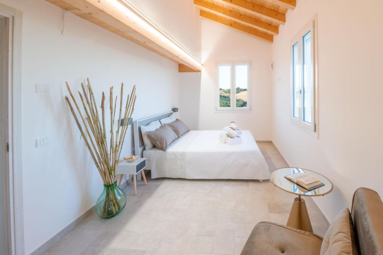 Апартаменты Casal Del Sole - La Ginestra Montefelcino Экстерьер фото