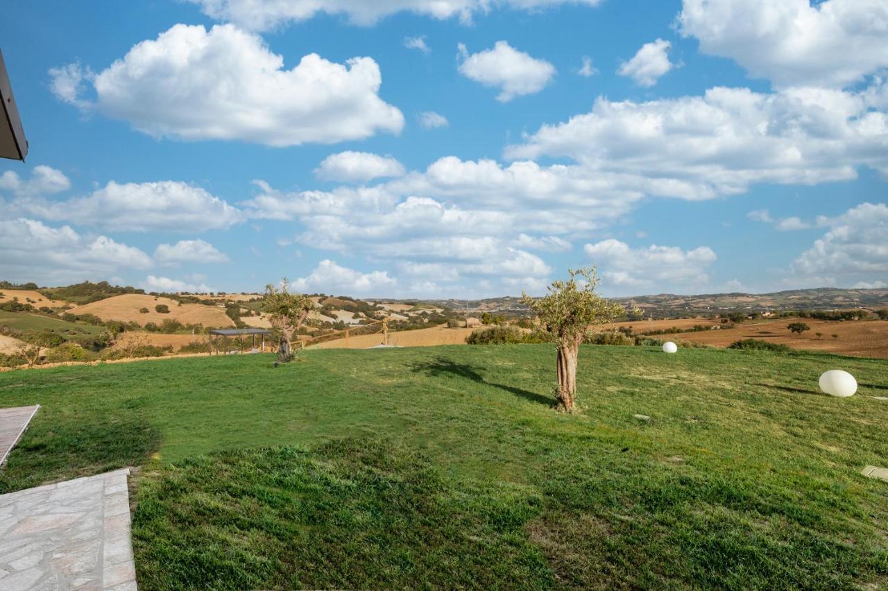 Апартаменты Casal Del Sole - La Ginestra Montefelcino Экстерьер фото