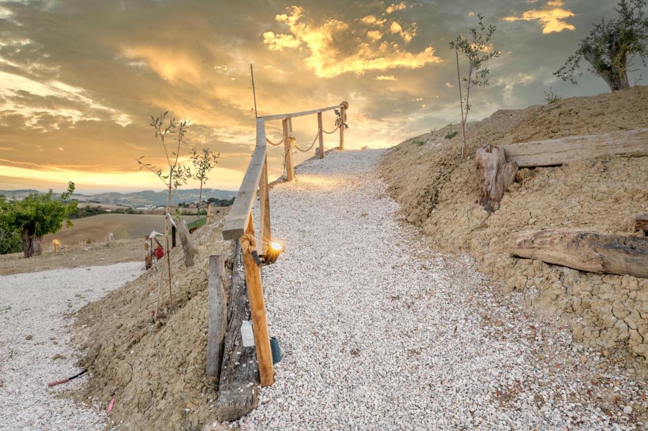 Апартаменты Casal Del Sole - La Ginestra Montefelcino Экстерьер фото